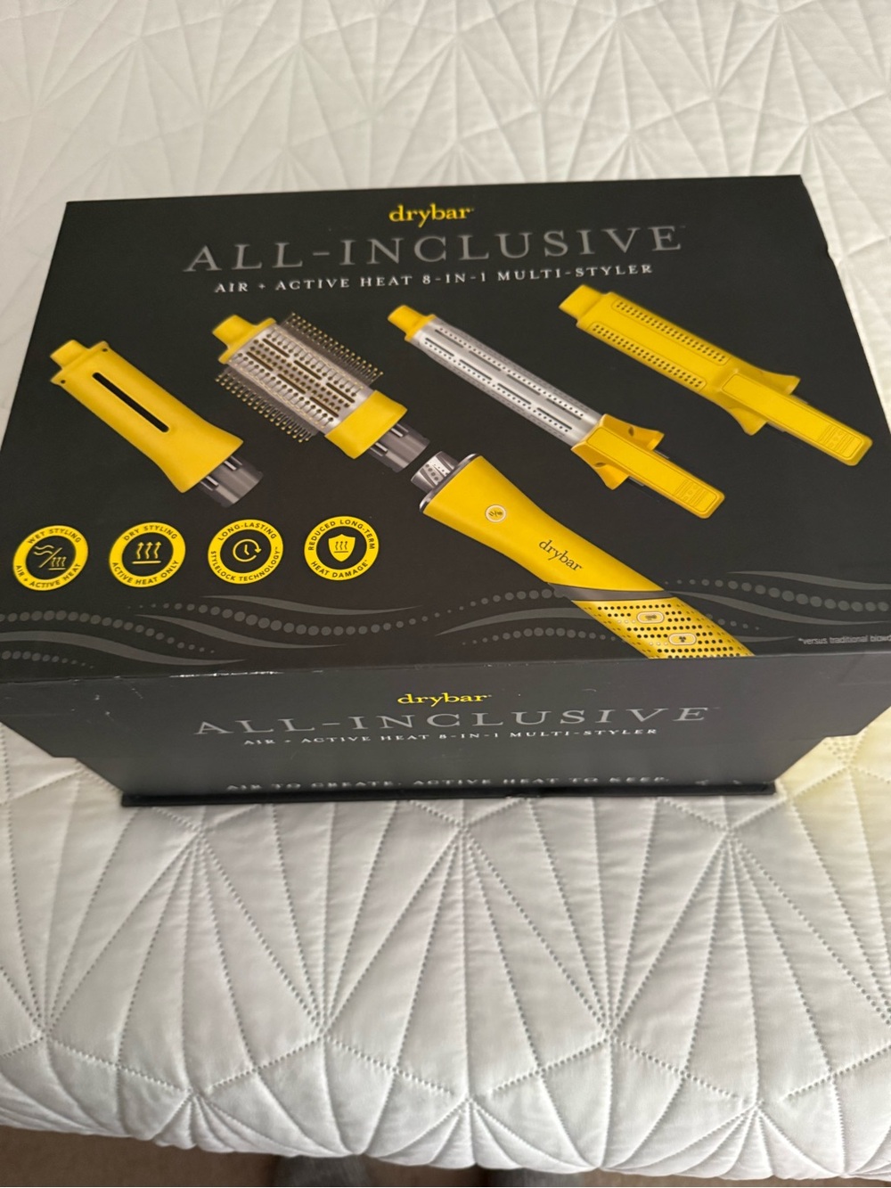 Drybar All-Inclusive Multi-Styler in Yellow and Black